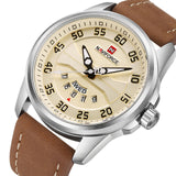 New Luxury Brand NAVIFORCE Men Fashion Casual Watches Men's Quartz Clock Man Leather Strap Army Military Sports Wrist Watch